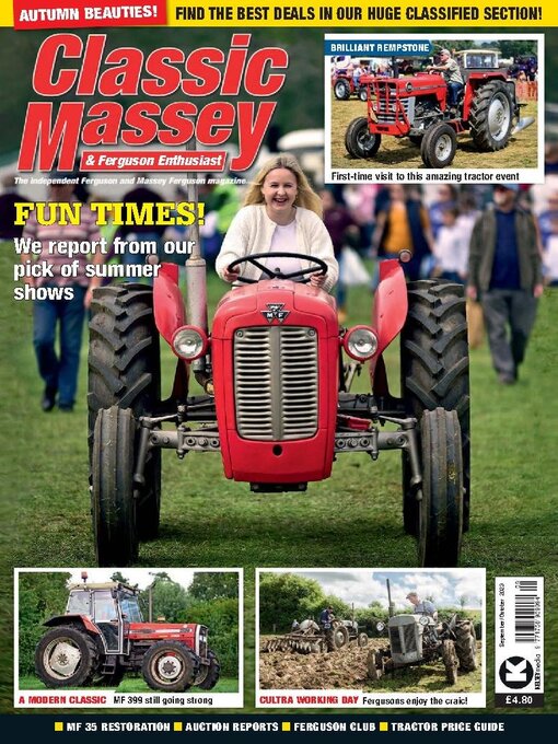 Title details for Classic Massey & Ferguson Enthusiast by Kelsey Publishing Ltd - Available